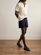 Orlebar Brown - Bulldog Slim-Fit Stretch-Cotton Twill Shorts - Blue