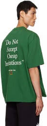 Tommy Jeans Green Awake NY Edition T-Shirt