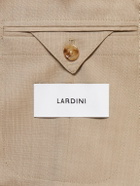 Lardini - Embellished Virgin Wool Suit Jacket - Neutrals