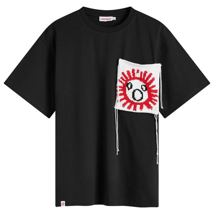 Photo: Charles Jeffrey Women's Loverboy Patch T-Shirt in Black