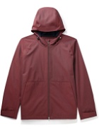 Loro Piana - Acland Storm System Virgin Wool-Blend Hooded Bomber Jacket - Red