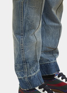 Gucci Distressed Stone Washed Jeans