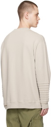 Undercoverism Beige Zip Sweatshirt