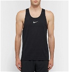 Nike Running - Aeroswift Mesh Tank Top - Men - Black