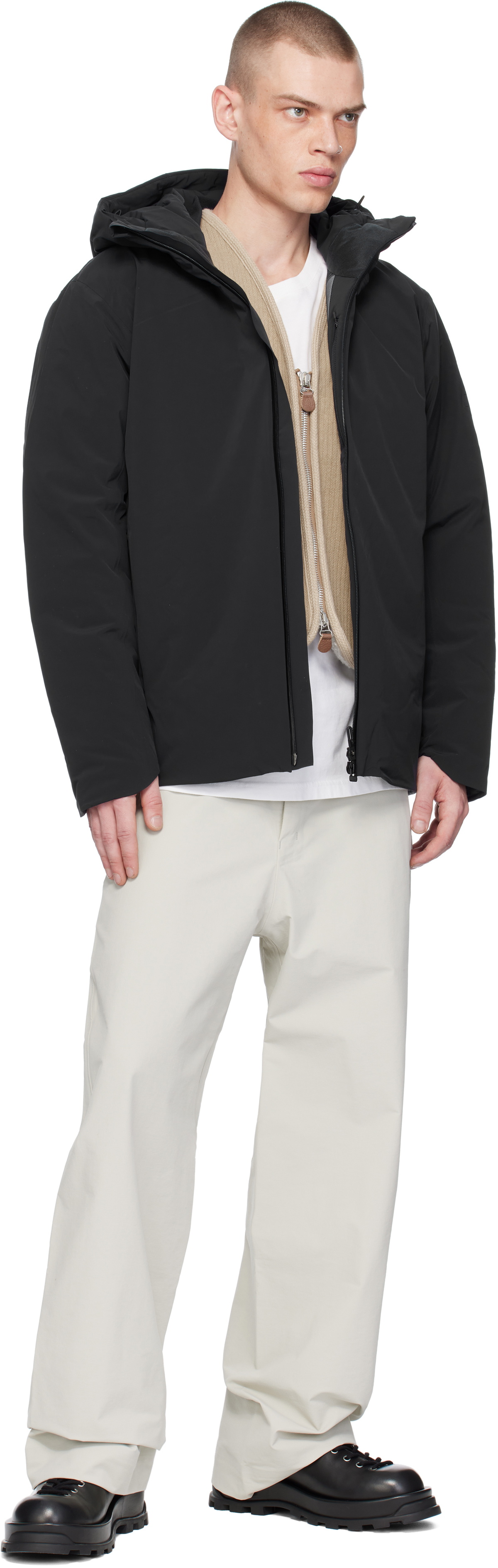 Descente ALLTERRAIN Navy Mizusawa Invisible INV-06 Down Jacket