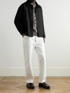 FRAME - Wool-Felt Overshirt - Black