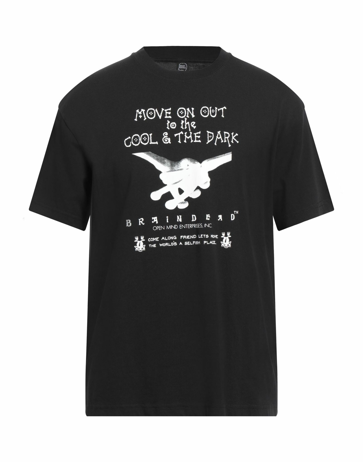 Brain Dead Mens T-shirt in Black