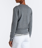 Ami Paris Ami de Cœur wool cardigan