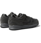 Nike - Air Span II Premium Suede-Trimmed Mesh Sneakers - Men - Anthracite