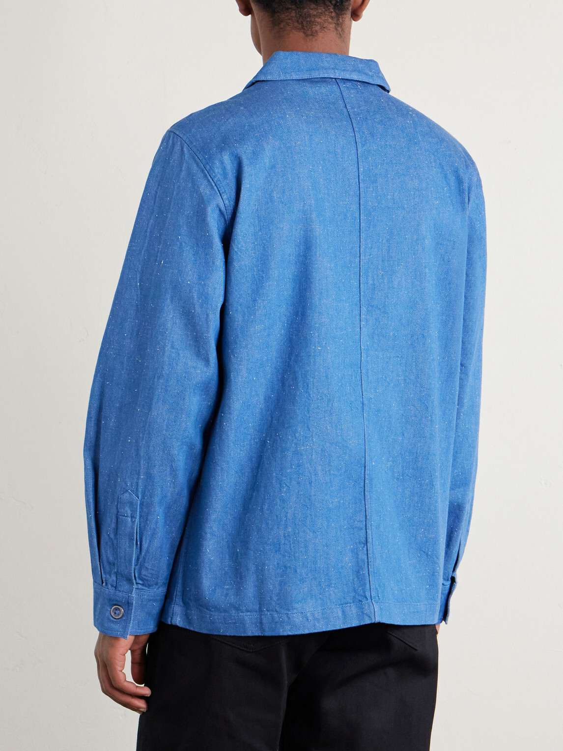 3sixteen - Denim Blouson Jacket - Blue