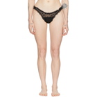 Le Petit Trou Black Silk Lorient Briefs