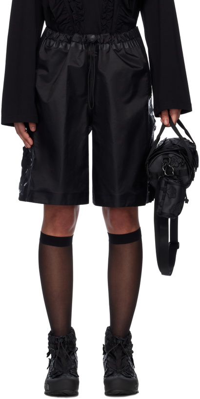 Photo: Cecilie Bahnsen The North Face x Cecilie Bahnsen Black Nylon Shorts
