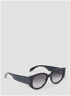 Oval Eye Sunglasses in Black