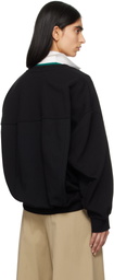 Marni Black Brushed Cotton Sweatshirt