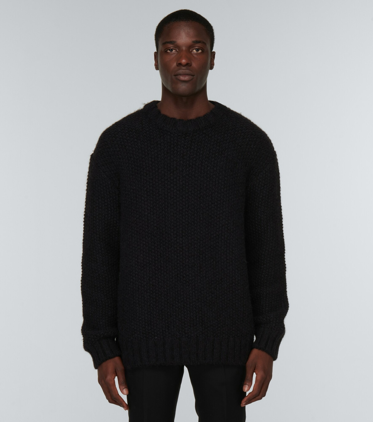 Givenchy - Wool-blend sweater with ski mask Givenchy