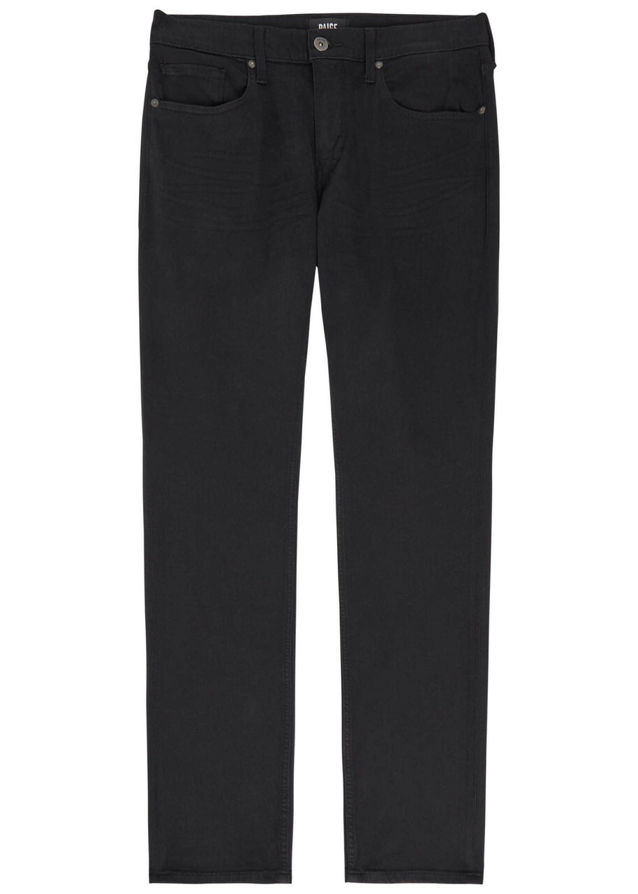 Paige Federal Slim Straight-leg Jeans Navy
