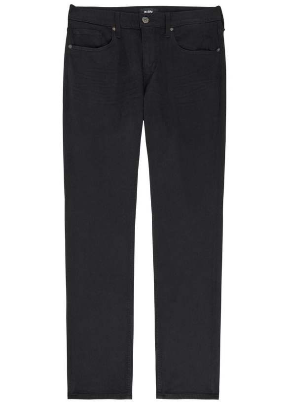 Photo: Paige Federal Slim Straight-leg Jeans Navy