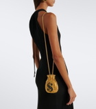 Judith Leiber Couture Money Bag crystal-embellished clutch