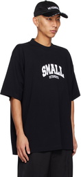 VETEMENTS Black 'Small' T-Shirt