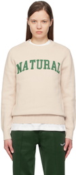 Museum of Peace & Quiet Off-White 'Natural' Sweater