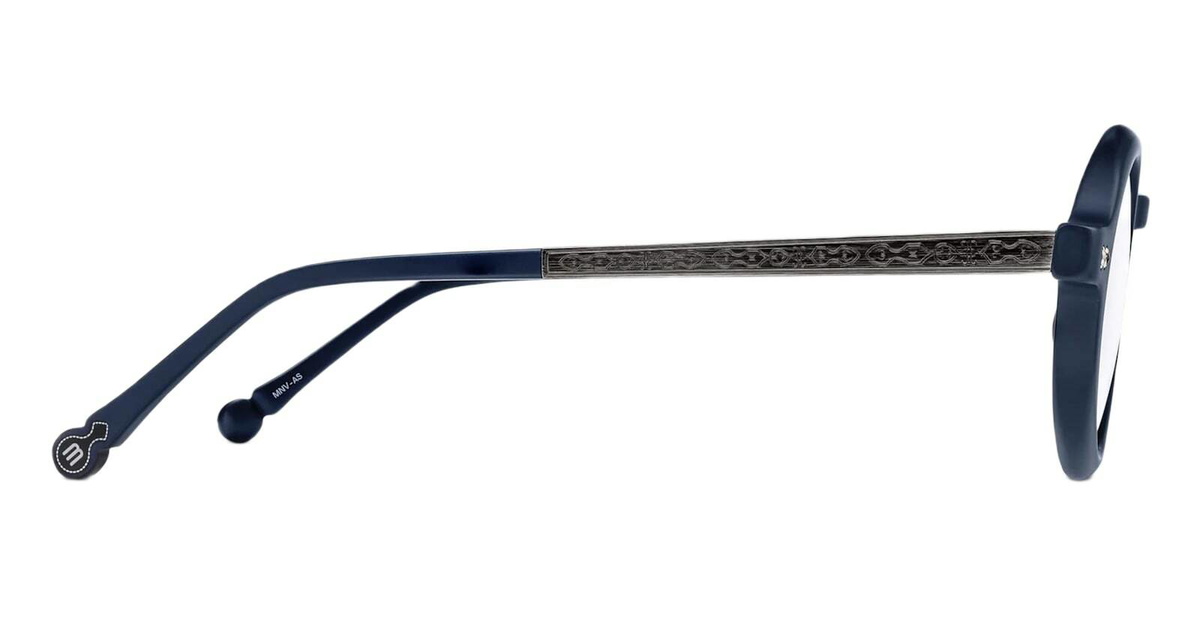 Matsuda M2067 - Matte Navy / Antique Silver Rx Glasses