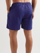 Norse Projects - Hauge Straight-Leg Short-Length Swim Shorts - Blue