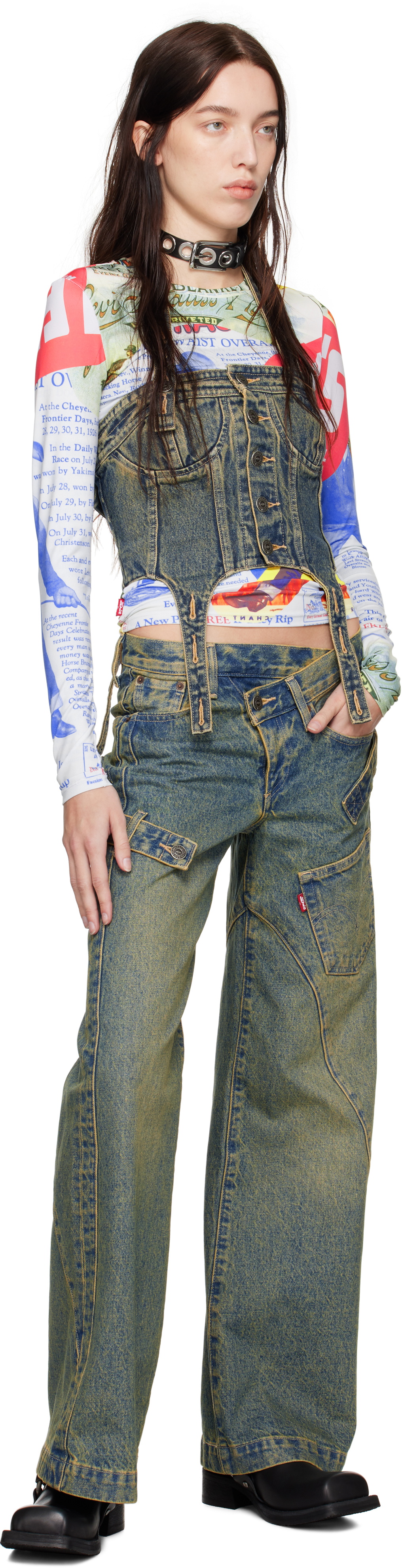 Andersson Bell Blue Levi's Edition Overlay Jeans Andersson Bell
