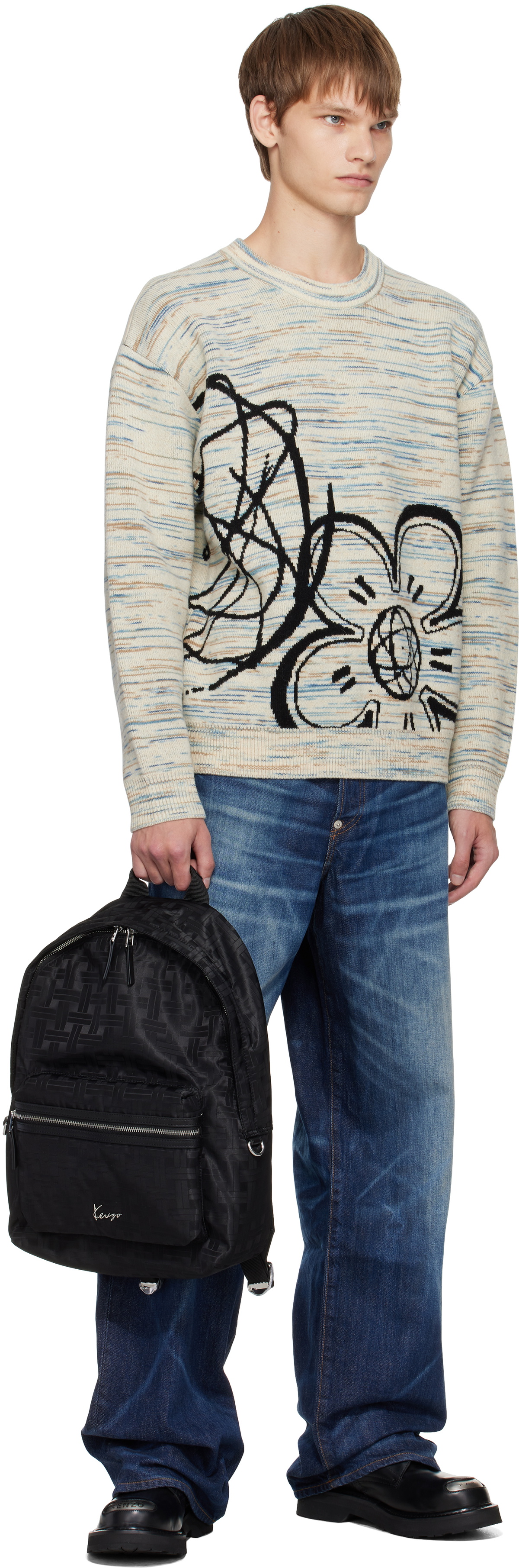 Kenzo Black Kenzo Paris 'KENZO Mura' Backpack