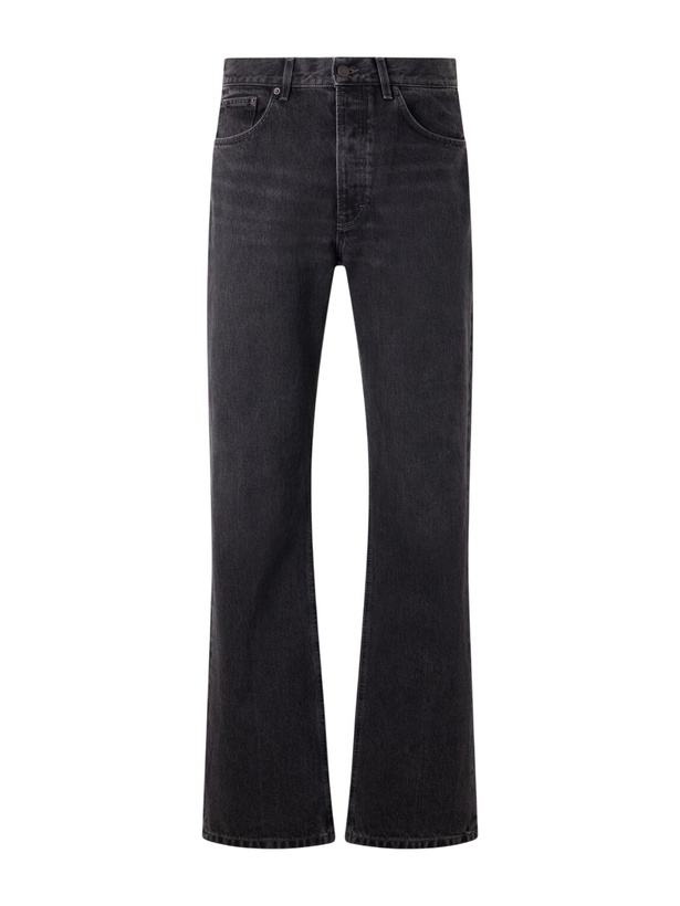 Photo: Jeanerica - Vega Straight-Leg Cotton Jeans - Black
