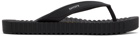 Suicoke Black VON Flip Flops