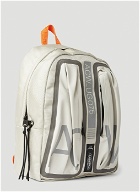 A-COLD-WALL* x Eastpak - Logo Print Backpack in Cream
