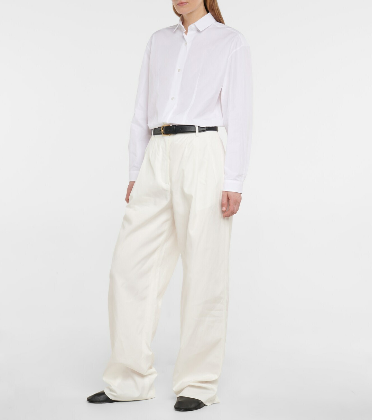 パンツ [The Row] Kismo Pants in Cotton Kismo cotton jersey sweatpants in grey - The Row | Mytheresa