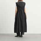 Studio Nicholson Women's Hooded Dress in Black Grape