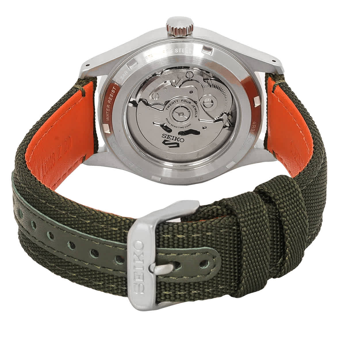 Seiko 5 Sports Field Automatic Green Dial Mens Watch SRPH29K1