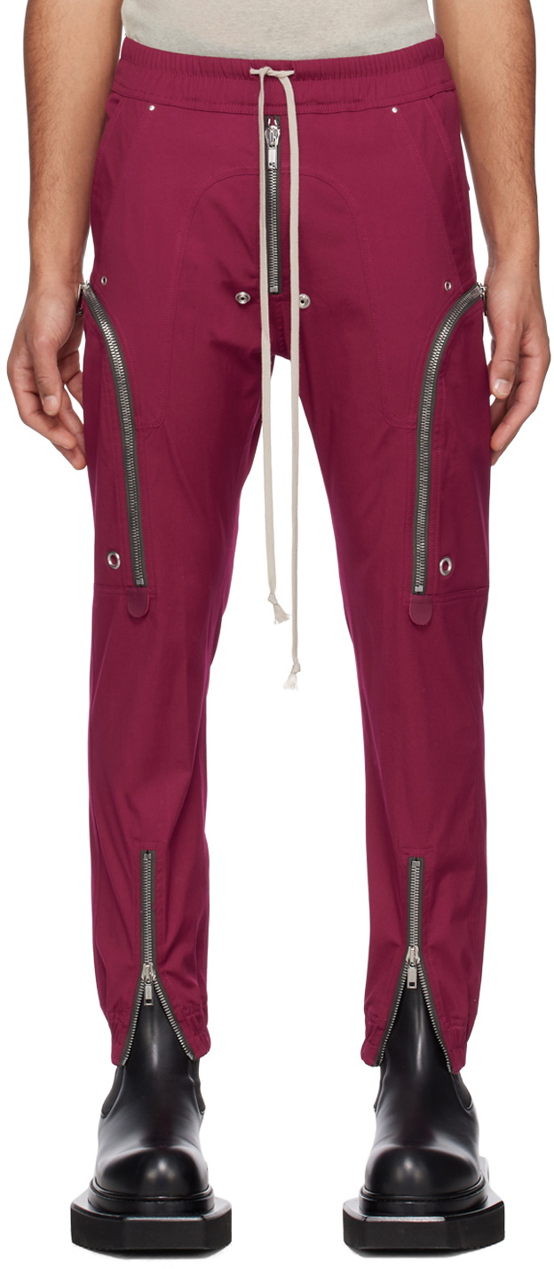 Rick Owens Pink Bauhaus Cargo Pants Rick Owens