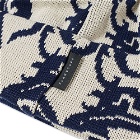 Flagstuff Men's Tribal Camo Watch Knit Beanie in Ivory