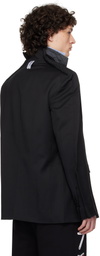 Prototypes Black Outline Tailored Blazer
