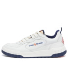 Casablanca Men's Court Sneaker in White/Navy