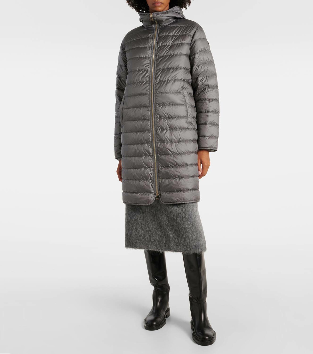 Moncler Bonrepos wool and cashmere coat Moncler