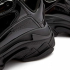 Balenciaga Men's Triple S Rubber Sneakers in Black