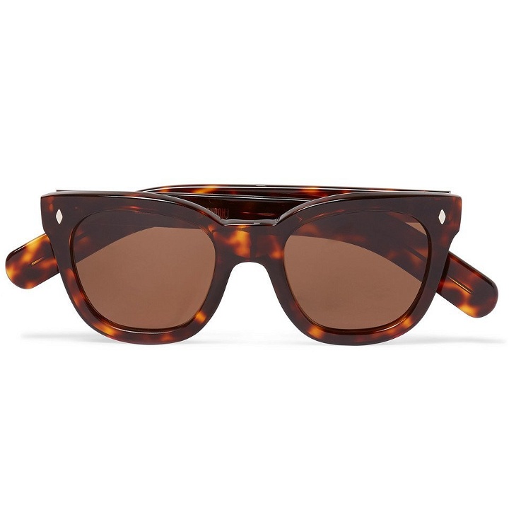 Photo: Cutler and Gross - Square-Frame Tortoiseshell Acetate Sunglasses - Brown