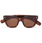 Cutler and Gross - Square-Frame Tortoiseshell Acetate Sunglasses - Brown