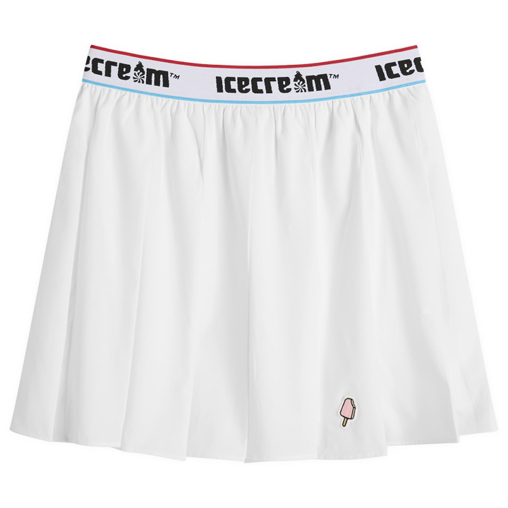 Photo: ICECREAM Women's Soft Serve Pleated Skirt in White