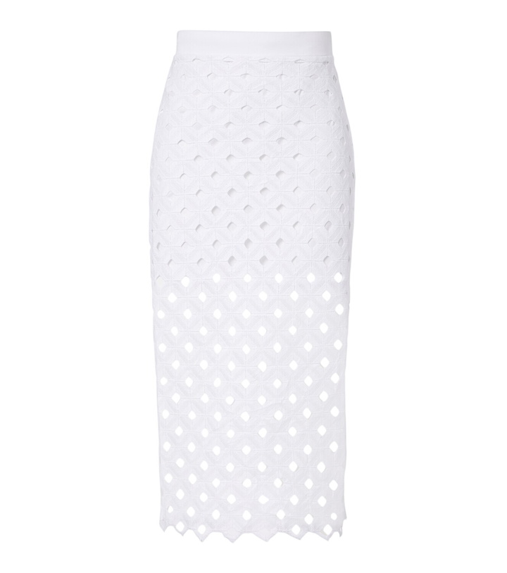 Photo: Max Mara Zorro macramé midi skirt