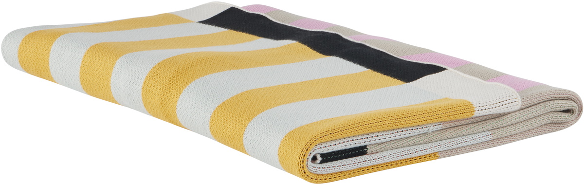 Dusen Dusen Multicolor Stripe Throw Blanket