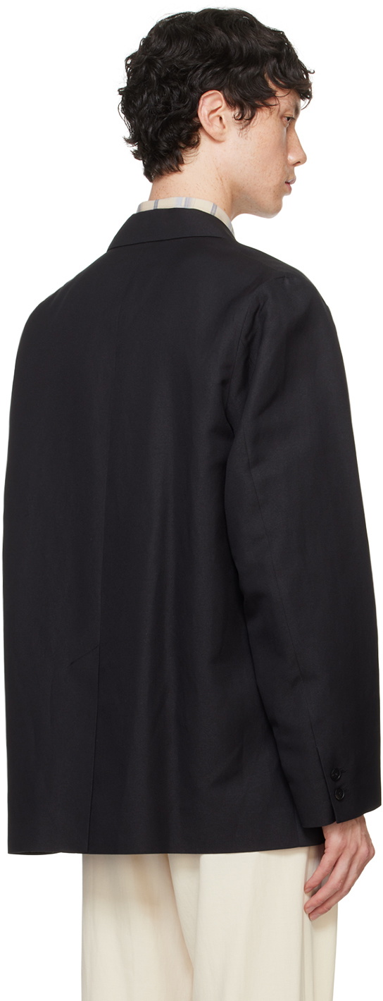 ATON Black Tailored Blazer