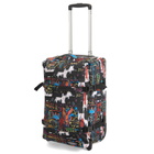 Eastpak x Basquiat Transit'r Small Luggage Case - Kings 2 in Multi 