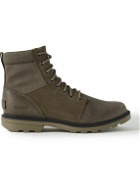 Sorel - Carson™ Six Canvas, Leather and Suede Boots - Neutrals