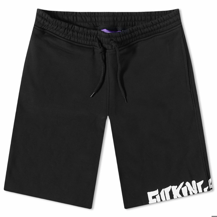 Photo: Fucking Awesome Men's Cut Off Sweat Short in Black