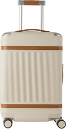 Paravel Beige Aviator Carry-On More Suitcase